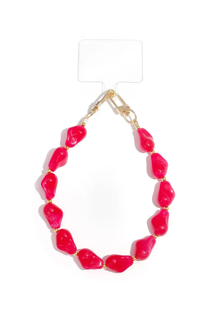 "Cherry beads" phone cord