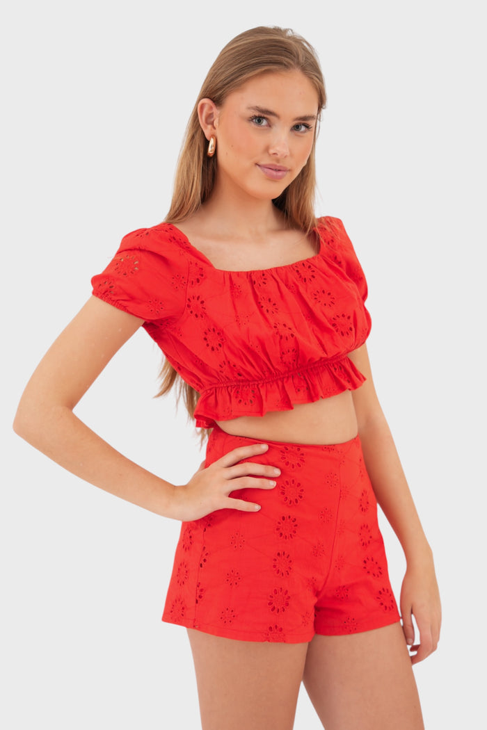 "Cherry" top red