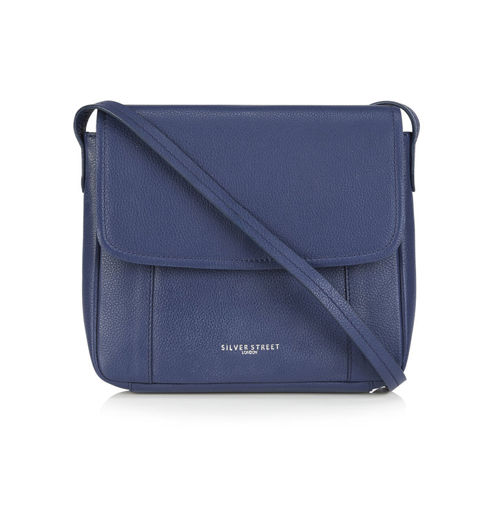 Chloe Leather Crossbody Bags - Indigo