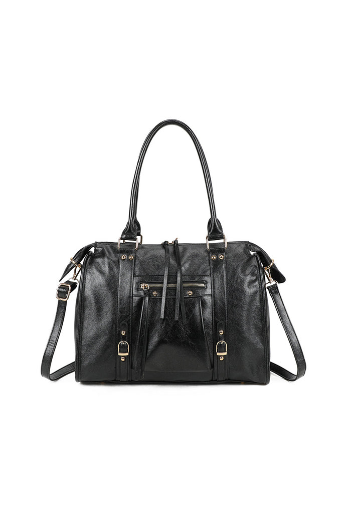 "City" bag black large