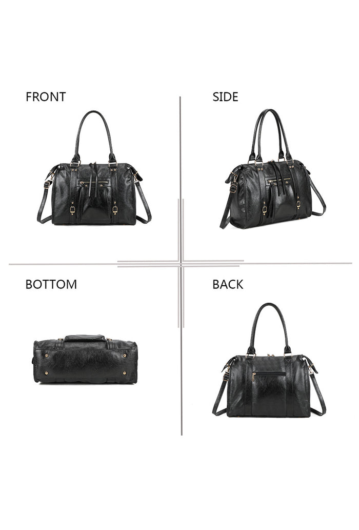 "City" bag black large