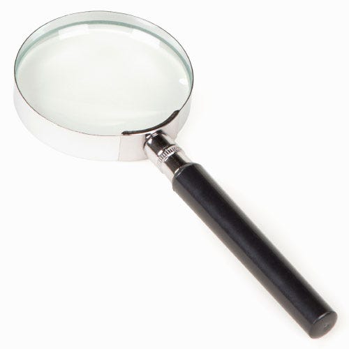 Classic Glass Magnifier
