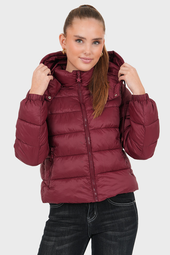 "Classic" puffer bordeaux