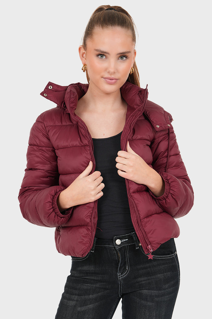 "Classic" puffer bordeaux