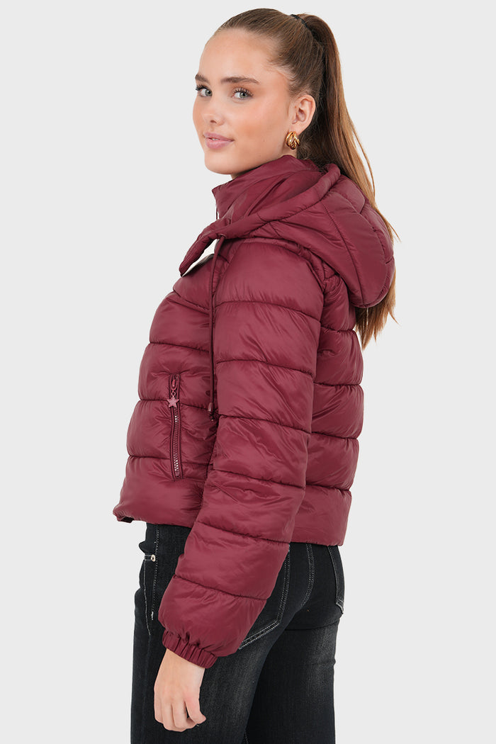 "Classic" puffer bordeaux