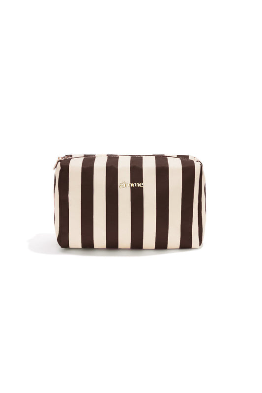"Classic stripe" beauty bag