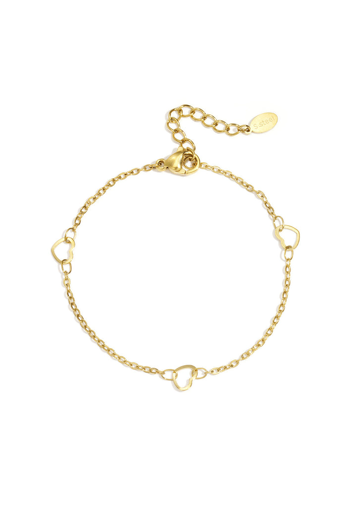 "Classy heart" bracelet