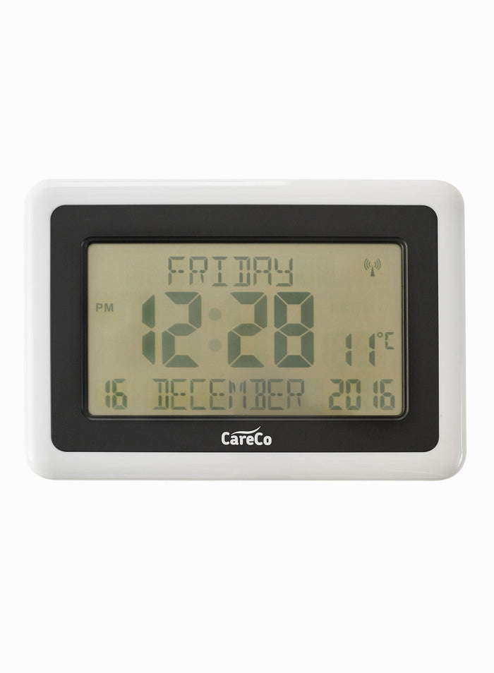 Clear Display LCD Clock