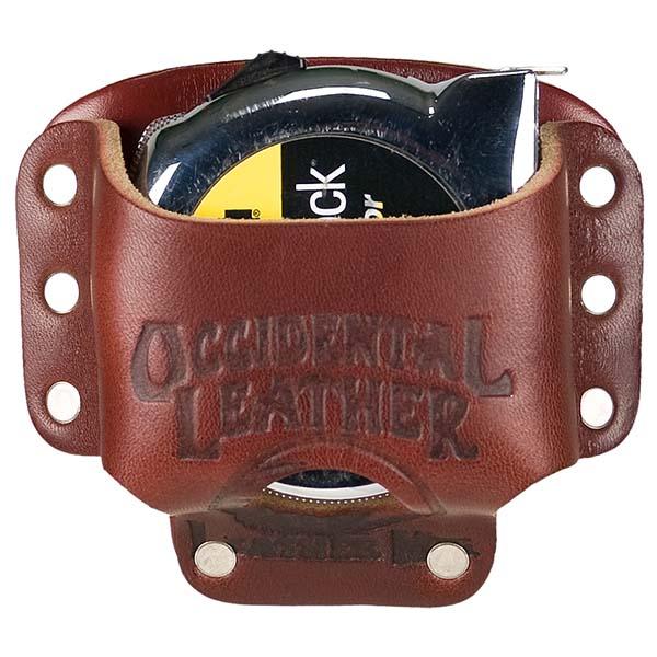 Occidental Leather medium clip-on tape holster, rear view