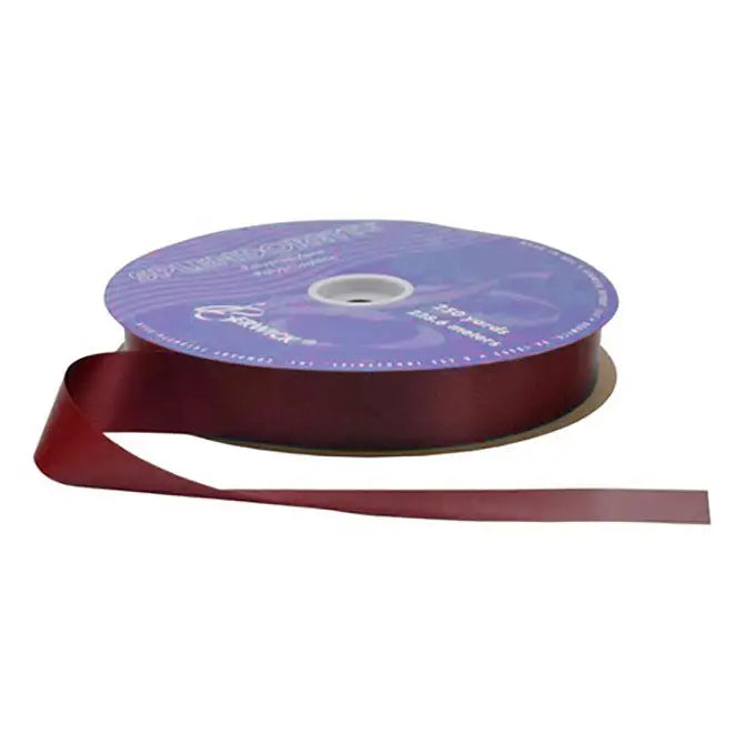 3/4" x 250 yd / Burgundy