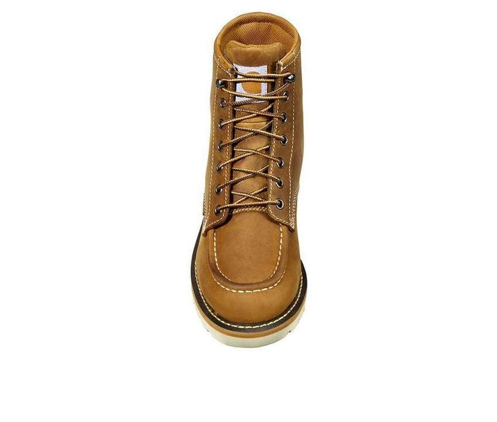 Carhartt women's wedge steel toe boot, additional product view of the lacing