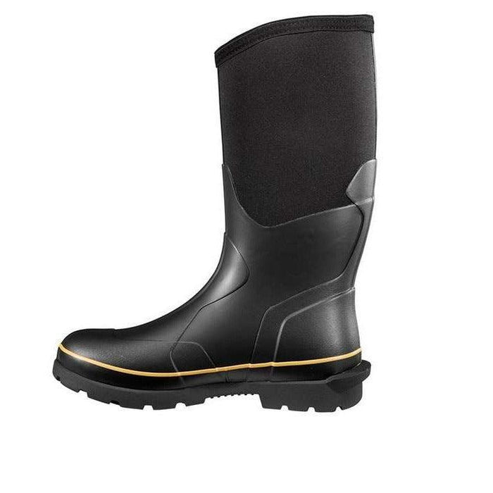 Carhartt Mudrunner waterproof rubber boot, detail view of the lug outsole