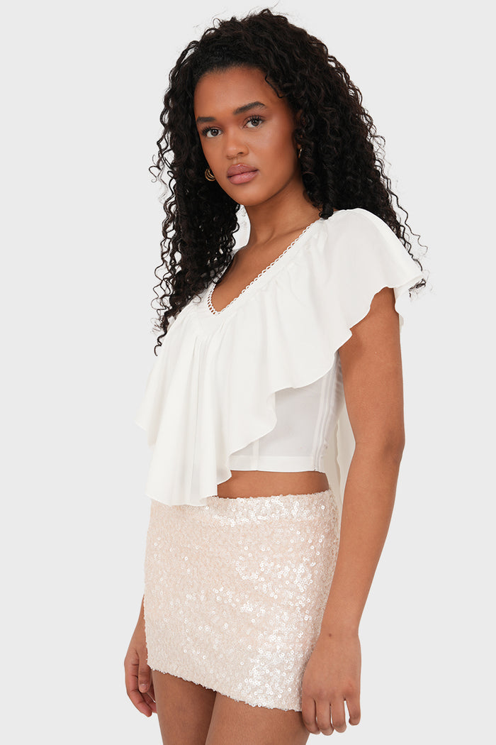 "Coast" skirt white