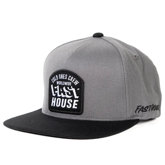 Fasthouse Cold Ones 110 hat in gray and black