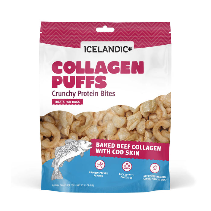 Collagen Puffs with Cod Skin for Dogs 2.5oz