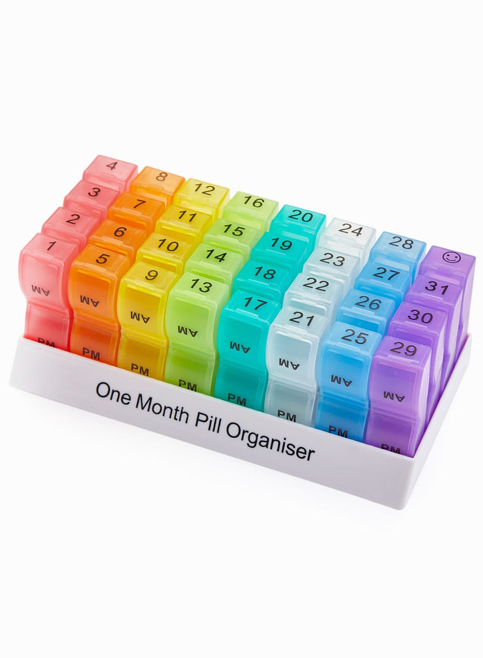 Colourmax One Month Pill Organiser