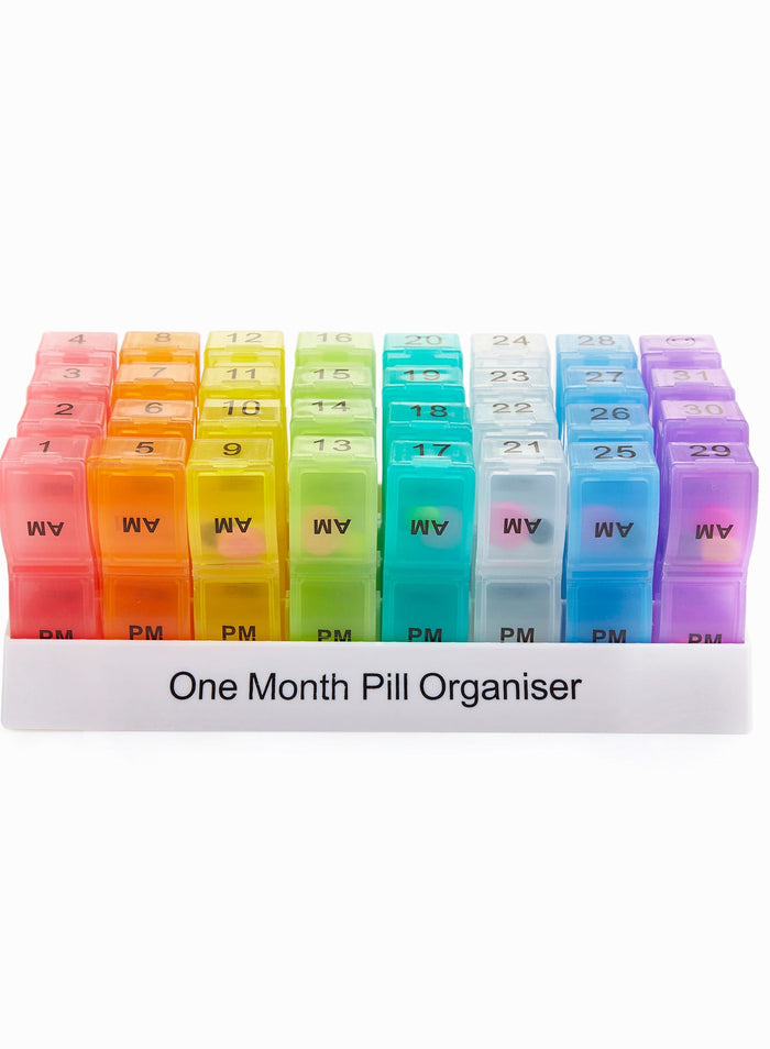 Colourmax One Month Pill Organiser