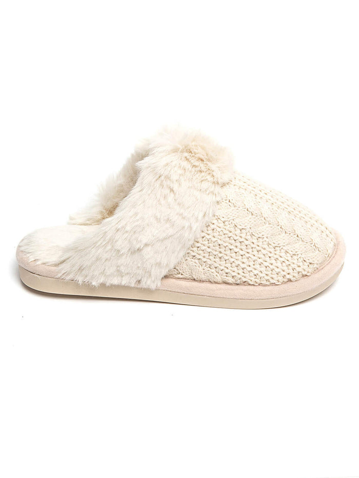 "Comfy" slippers beige