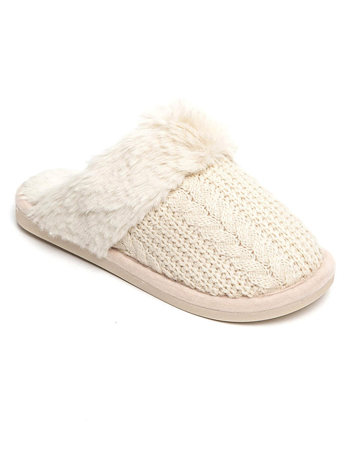 "Comfy" slippers beige
