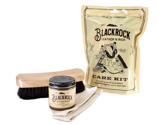 Blackrock complete leather care kit for work boots