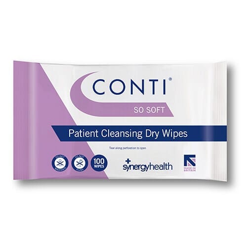 Image of Conti SoSoft Large Patient Wipes-CASE on a plain background.