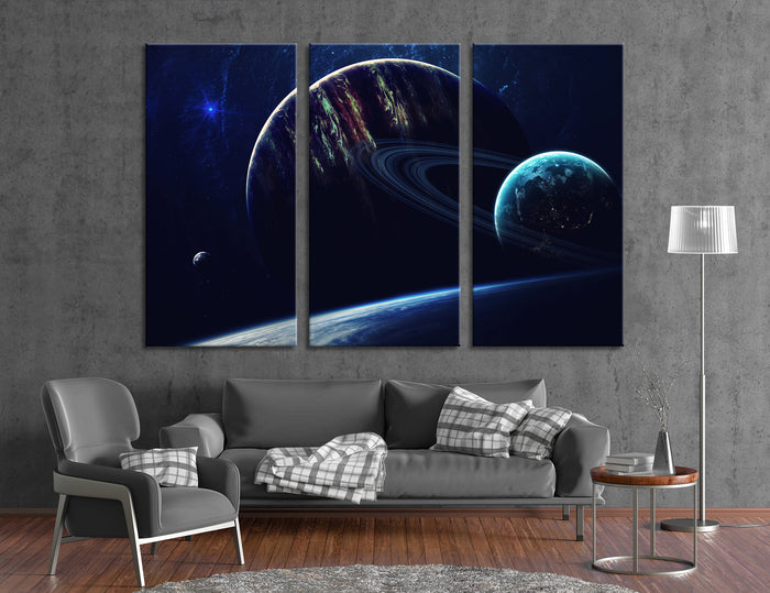 Cosmic Art Canvas Print #6023