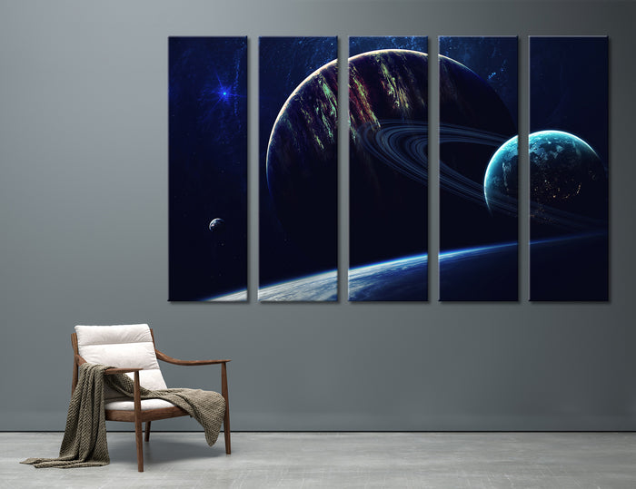 Cosmic Art Canvas Print #6023