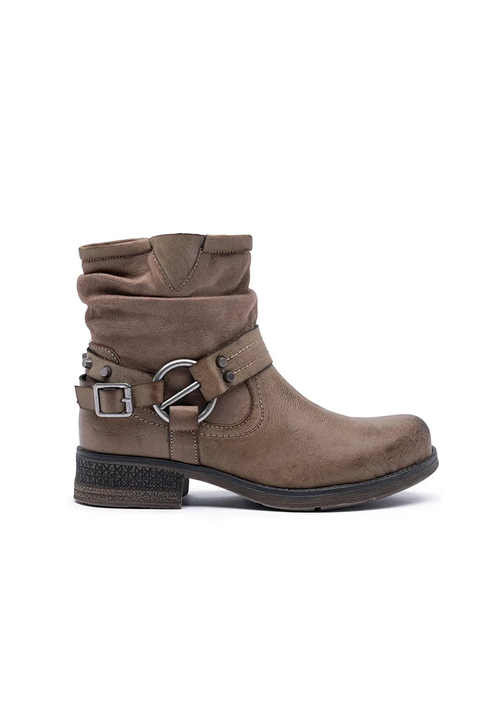 "Country" boots taupe