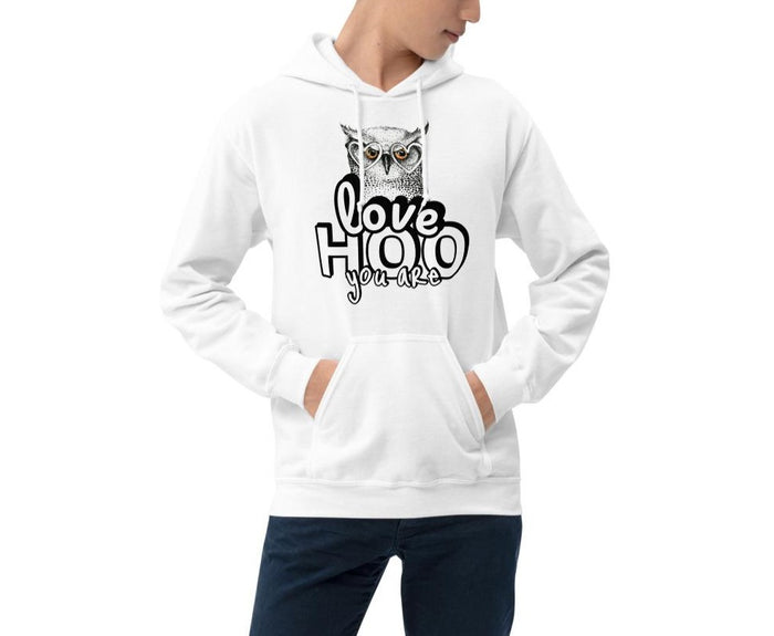 Couple Hooded Sweatshirts, Love HOO You Are - Bloom Seventy Seven