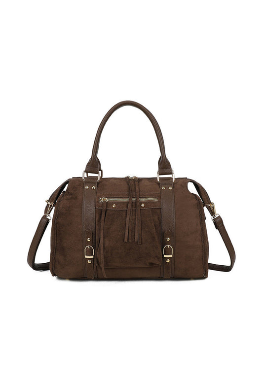 "Cowboy" bag chocolate