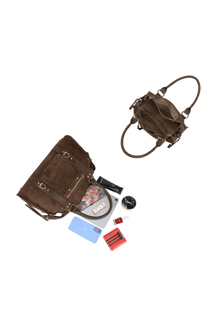 "Cowboy" bag chocolate