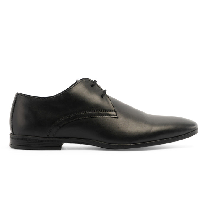Craven Leather Derby Shoes - Black