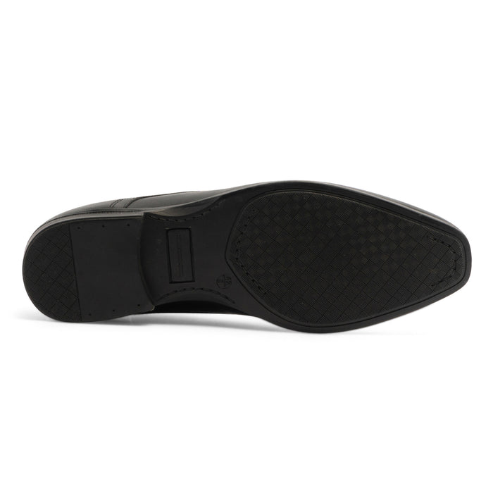Craven Leather Derby Shoes - Black