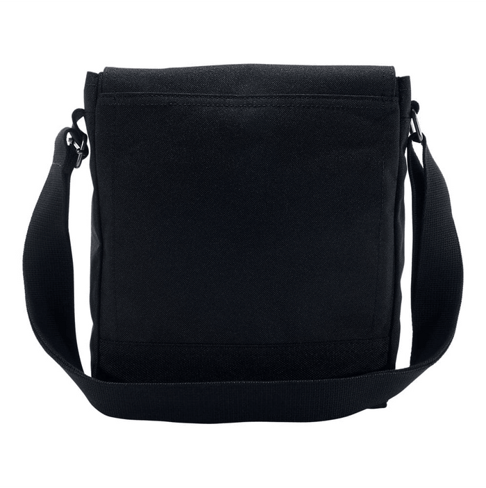 Carhartt crossbody snap bag in black, final product view