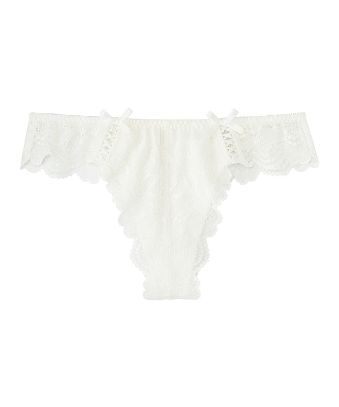 Cross-Lace Thong