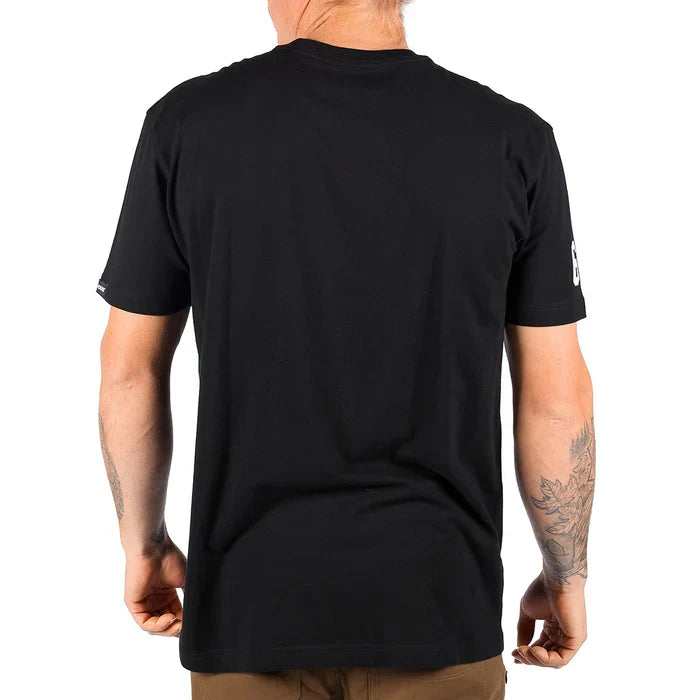 Fasthouse Crossroad graphic t-shirt in black, additional product view