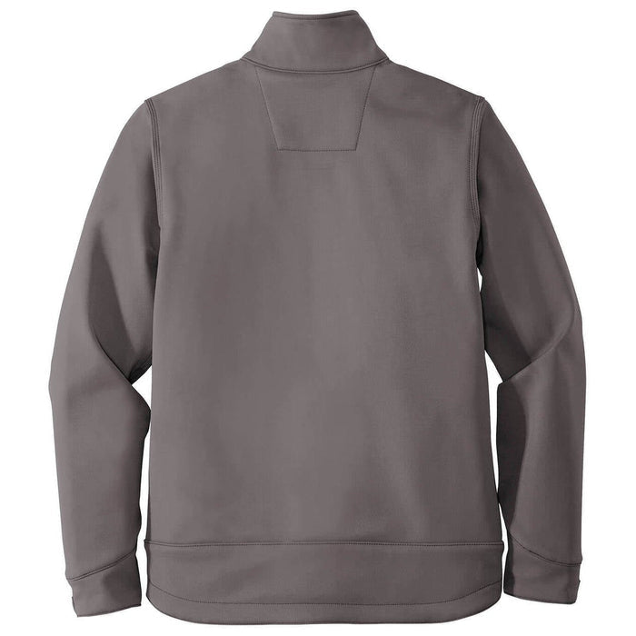 Carhartt Crowley soft shell jacket in charcoal, alternate product view of the jacket