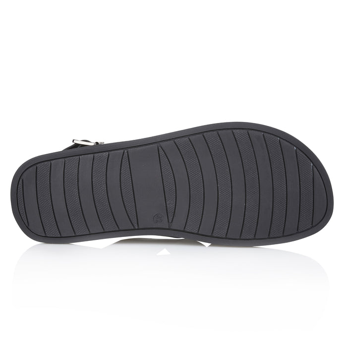 Croydon Leather Sandals - Black