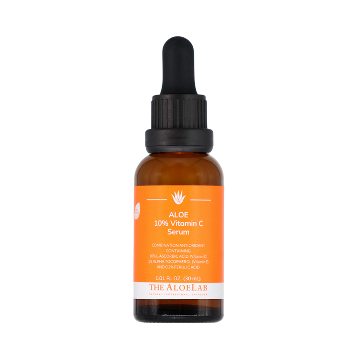Crystal Skin, Aloe 10% Vitamin C Serum - The ALOELAB