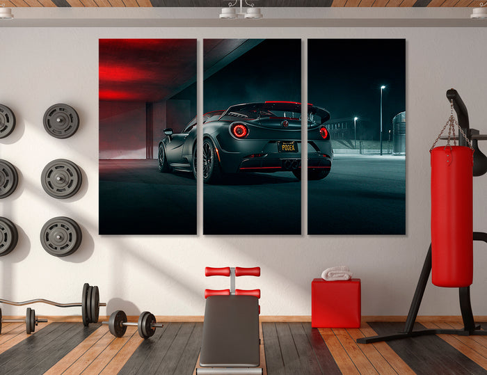 Dark Auto Canvas Print #3106