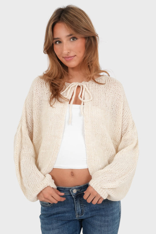"Date" vest beige