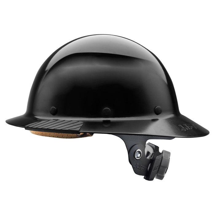 Lift Safety DAX full brim hard hat in black, ANSI Type 1 Class C rated