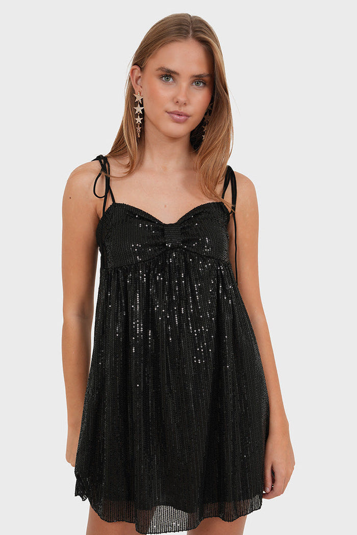 "Dazzle" dress black