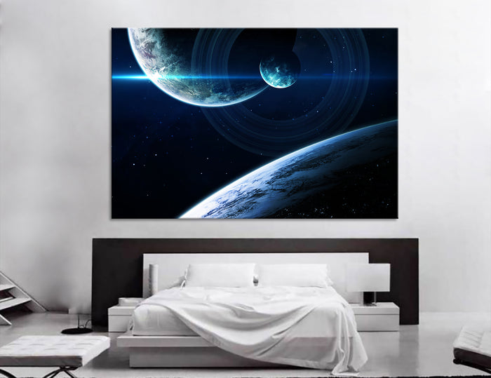 Deep Space Art Canvas Print #6027