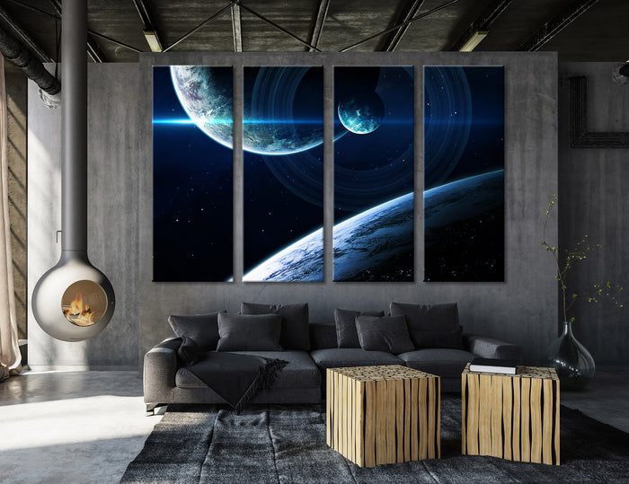 Deep Space Art Canvas Print #6027