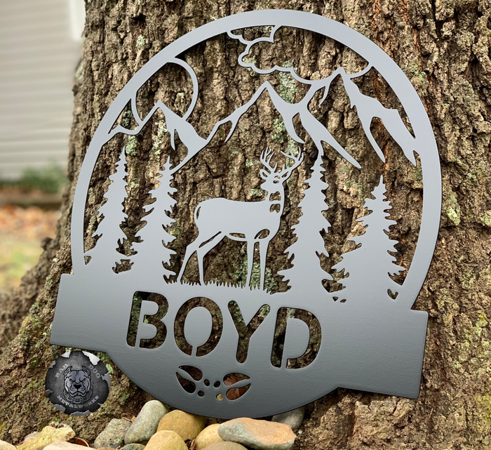 Deer Monogram