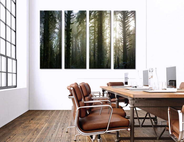 Dense Forest Canvas Print #7111