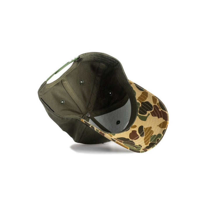 Dad Gang duck camo hat in olive green, additional product image
