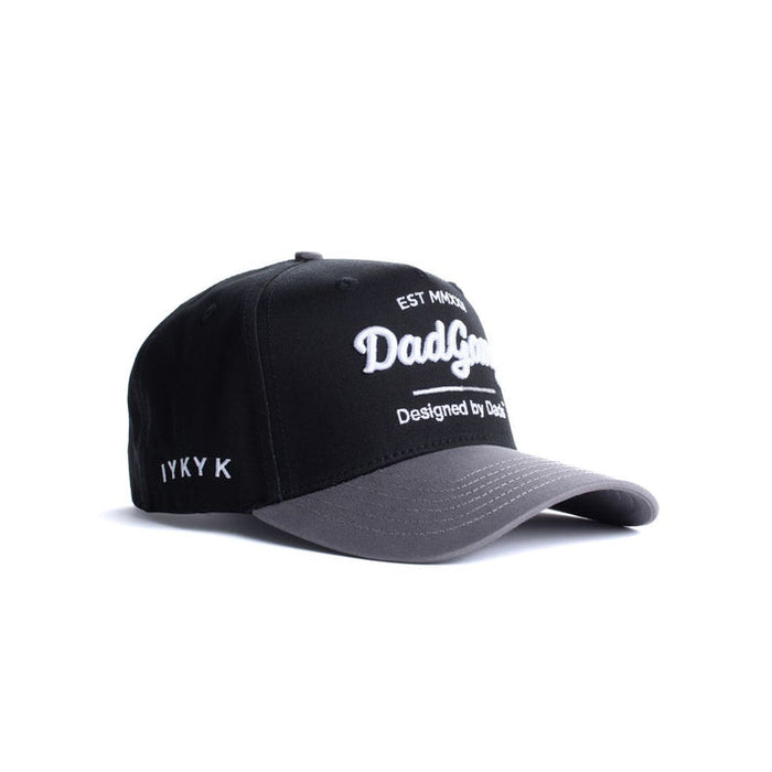 Dad Gang Horsepower hat in black and grey, additional product image
