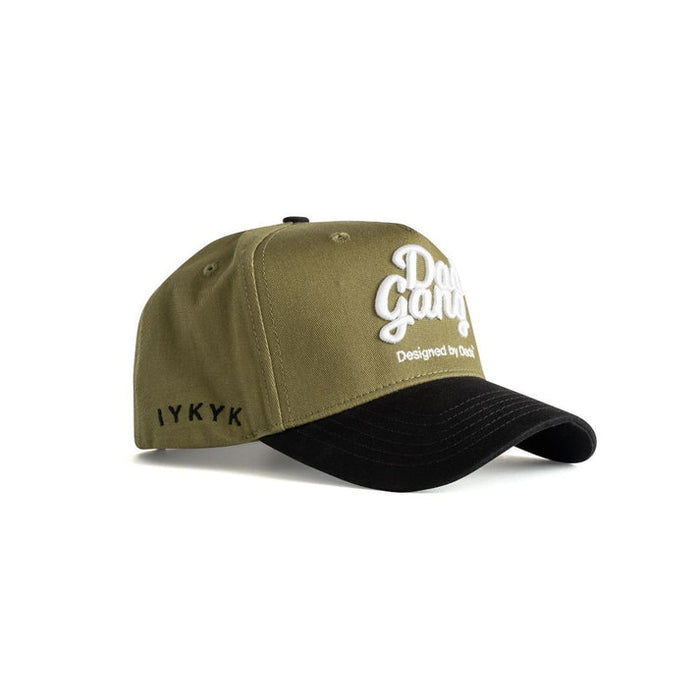 Dad Gang olive and black hat, additional product image